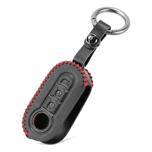 Protector De Cuero Para Llave Fiat