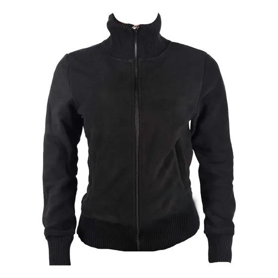 Campera En Micropolar Peach Dama Cuello Alto