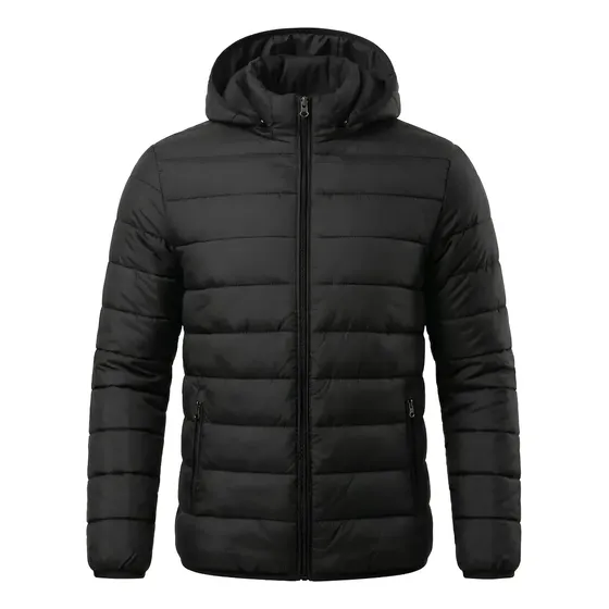 Campera Inflable Hombre - Extra Abrigada - Con Capucha