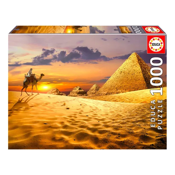 Rompecabezas Puzzle Educa 1000 Piezas Camello En El Desierto 19643
