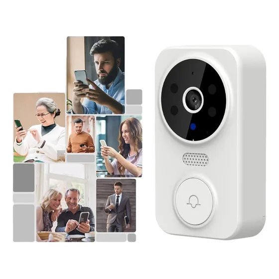 Camara Timbre Inteligente Con Intercomunicador Wifi Ip