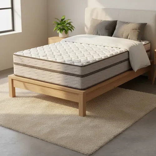 Colchão Casal Inducol 138x188cm Molas Superlastic Espuma Softgel