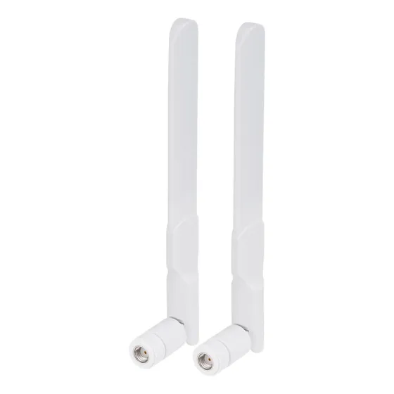 2x Antena Wifi Banda Dual 2.4g 5.8g Sma Hembra Para Dtu Casa