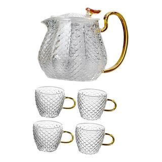 Juego De Taza De Té De Tetera De 1xtetera + 4xtaza De Té Juego De Taza De Té De Tetera De 1xtetera + 4xtaza De Té