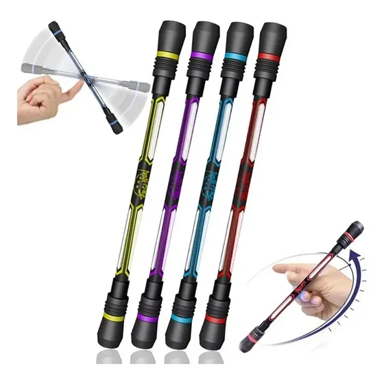 Bolígrafo Giratorio Spinning Pen Rolling Finger Juguetes Par