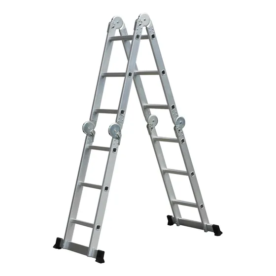 Escalera Aluminio Articulada 4x4 Reforzada 16 Esc. El Galgo