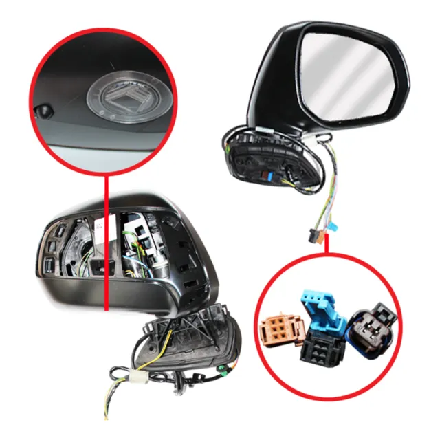 Espejo Derecho Original Citroen C4 Grand Picasso I 11 - 13