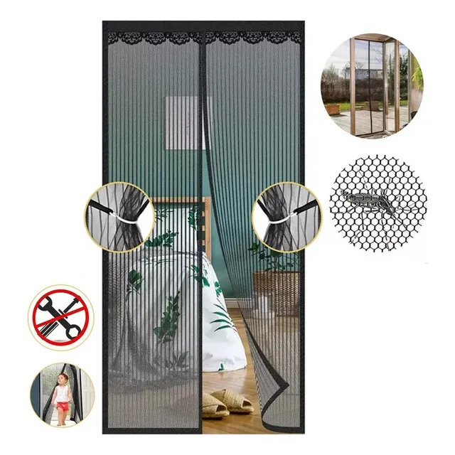 Magnetismo Mosquitera Para Puertas Various Sizes