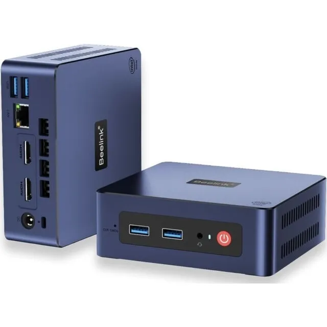 Mini Pc Beelink S Intel Celeron 8gb Ram 256 Gb Dual Screen