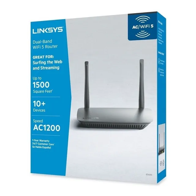 Router Cisco Linksys E5400 Ac1200 Wireless 5 Doble Banda