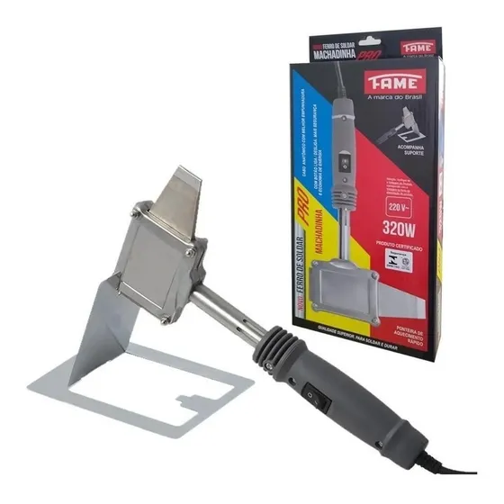 Ferro De Solda Machadinha  127v/220v Pro Fame 320w