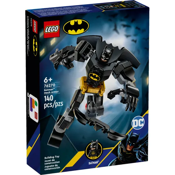 Lego®superheroes: Armadura Robótica De Batman Cantidad de piezas 140