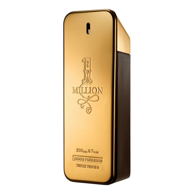 Paco Rabanne One Million 1 Million Tradicional Edt 200ml Para Masculino Paco Rabanne One Million 1 Million Tradicional Edt 200ml Para Masculino