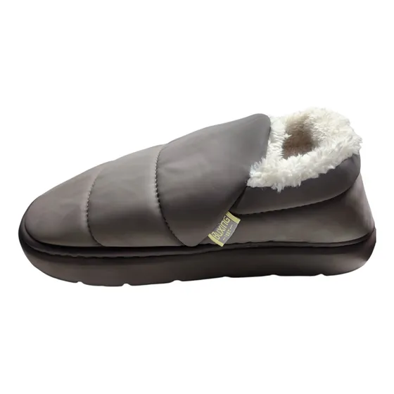 Pantuflas Tipo Botas Peluche Impermeable Grandes Importadas