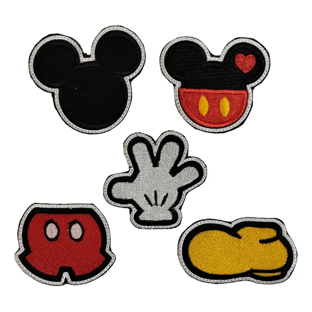 Parches Bordados Disney Micky X5 Coser
