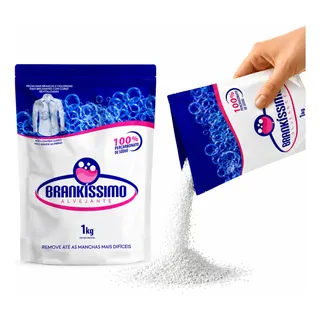 Percarbonato De Sódio Limpador Clareador Retira Manchas 1kg Brankíssimo