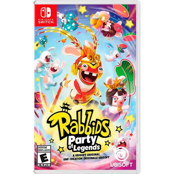 Rabbids Party Of Legends Nintendo Switch Juego Físico Nuevo