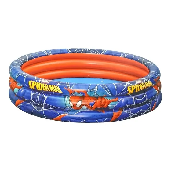 Piscina Spiderman 3 Aros Para Niños +2a