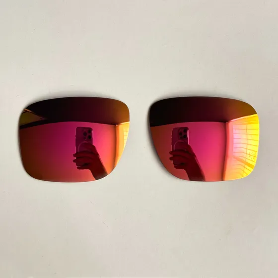 Oakley Holbrook Talla (57) Rojo Fuego 2 Cristal Marca Galaxy