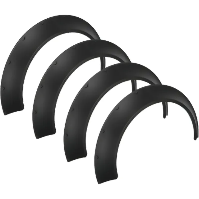 Fender Universal-guardabarros- Anchos En Negro Y Fibra De C.