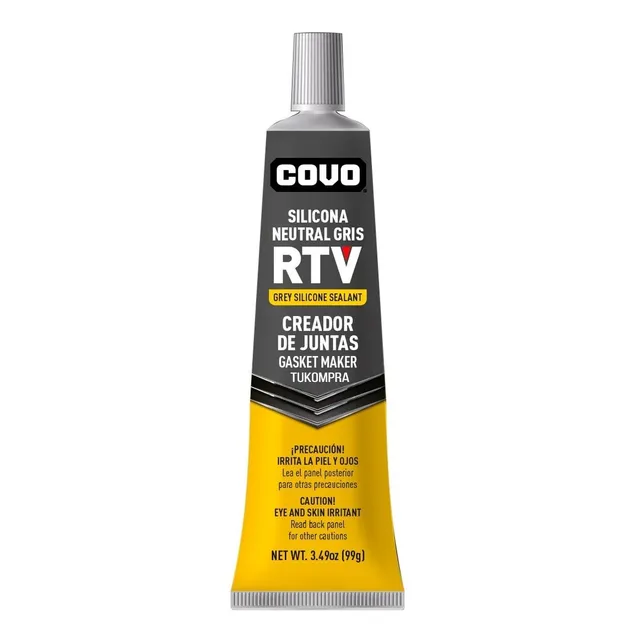 Silicon Gris Rtv 99 Gramos Alta Vibración Marca Covo
