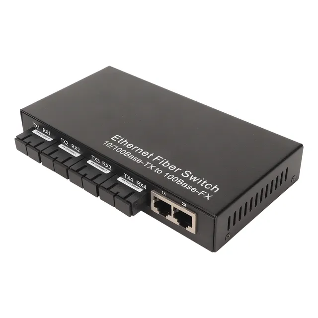 Convertidor De Medios Fiber Ethernet A Optic Tx1310nm 10 100