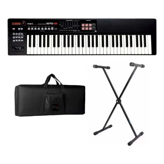 Teclado Roland Xps10 Sintetizador Xps 10 + Capa + Estante
