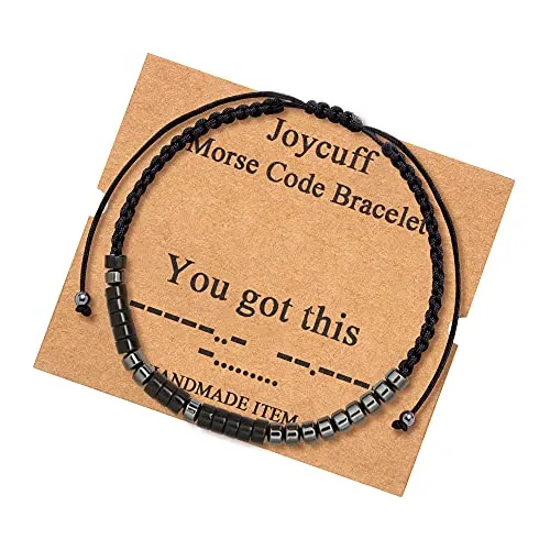Joycuff Tienes Este Código De Morse Pulseras Para 8x9s7