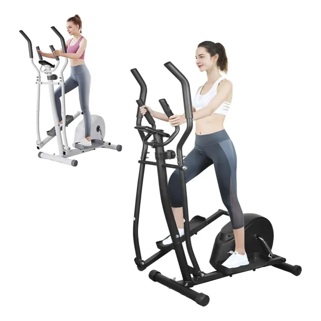 Maquina Eliptica Bicicleta Para Casa Y Gimnasio, Monitor Lcd