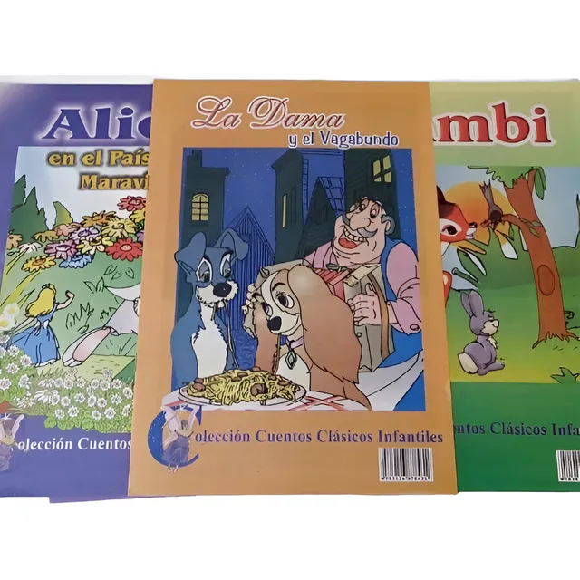 Cuentos Infantiles Para Lista Escolar Tipo Cartilla, Lectura