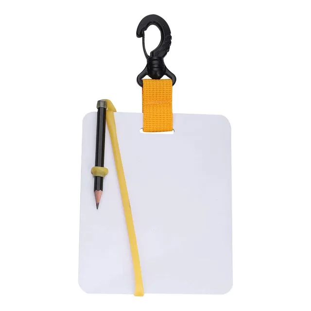 Pizarra Escritura Buceo Agua Clip Giratorio Lapiz Para