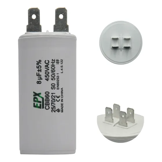 Capacitor Permanente 8uf 450v Epx (c/terminal)