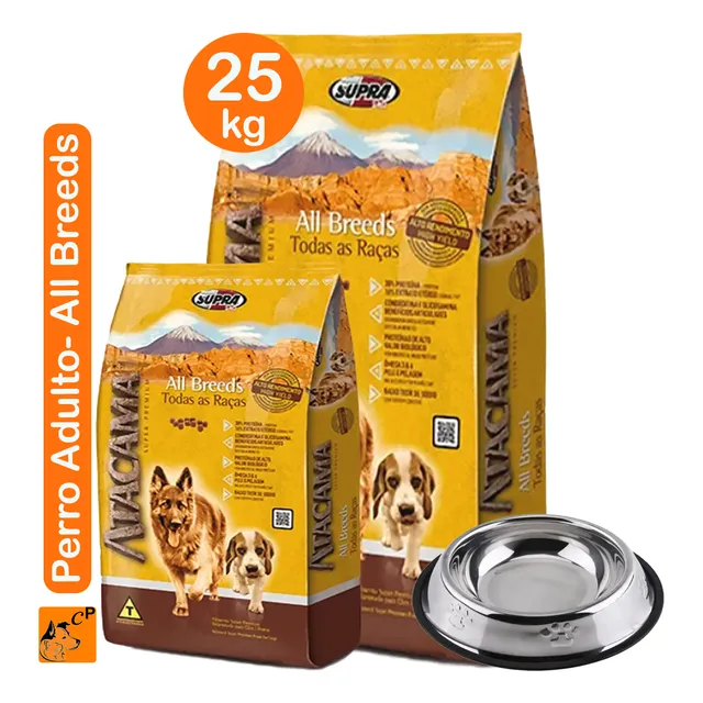 Atacama All Breeds Para Perro De 22 Kg + 3 Kg + Regalo