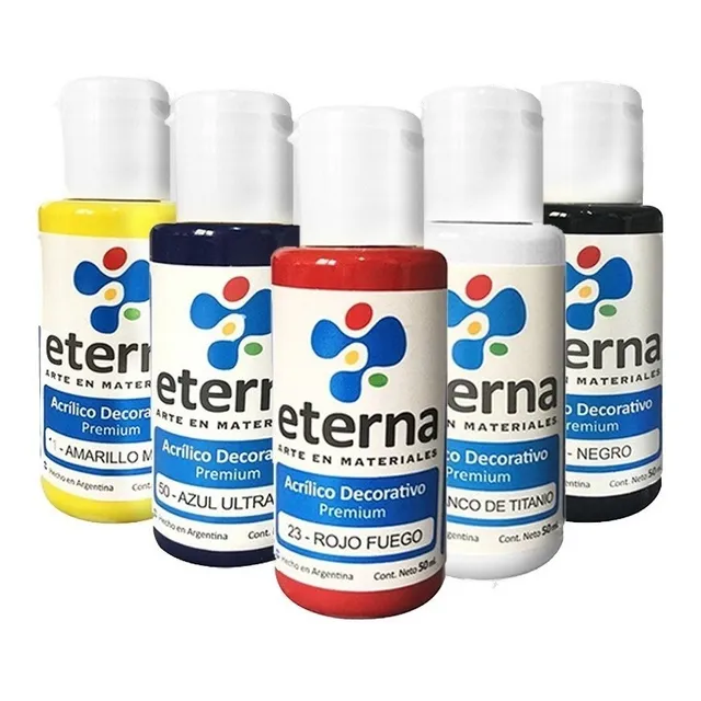 Acrilico Decorativo Premium Eterna 50ml