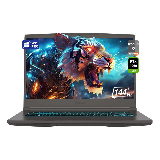 Laptop De Juegos Msi Thin A15, Amd Ryzen 9 8945hs, 64 Gb De