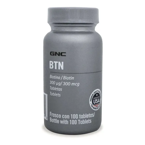 Gnc  Biotina 300 Mcg