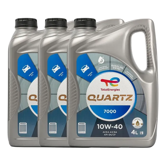 Aceite Para Motor 10w40 Total Quartz 7000 Sn/cf 12lts