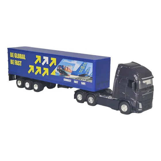 Camion Volvo Fh Escala 1:64 Welly Negro