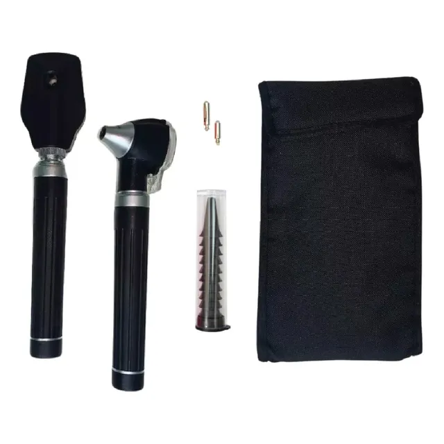 Kit De Organos De Los Sentidos Fibra Óptica Negro