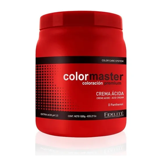 Fidelité- Colormaster- Crema Extra Ácida Ph3,5 1000g.