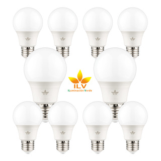 Paquete 10 Focos Led 15w Rosca E27 1650 Lumenes Luz Blanca Paquete 10 Focos Led 15w Rosca E27 1650 Lumenes Luz Blanca