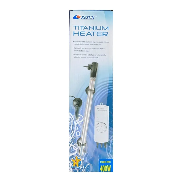 Termostato Calentador Automatico Barra Titanio 400w Acuario