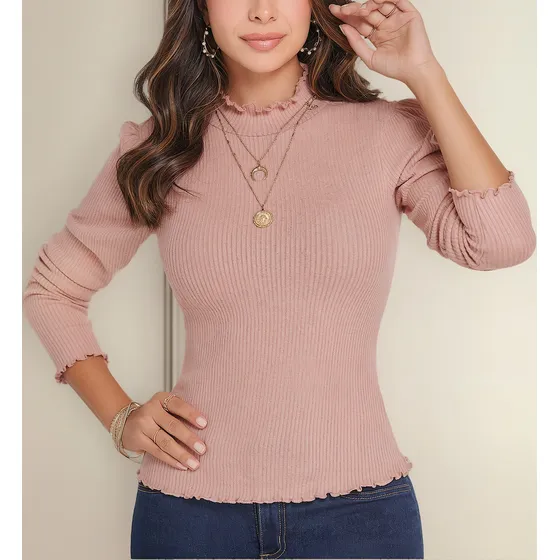 Buzo Valerie Palo Rosa Para Mujer Croydon