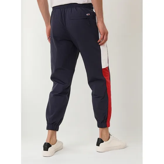 Pantalón Cortaviento Color Block Azul Tommy Jeans Talla L