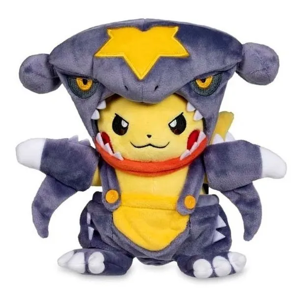 Pikachu Garchomp Pelúcia Original Pokémon Center 21cm