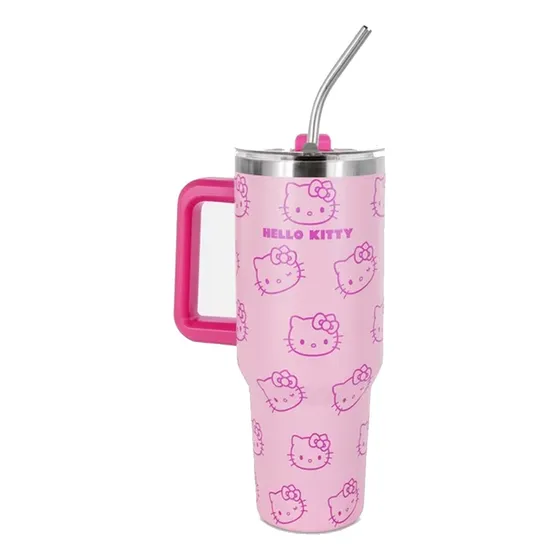 Hello Kitty Vaso Termico Viajero 1.2 Litros Acero Inoxidable