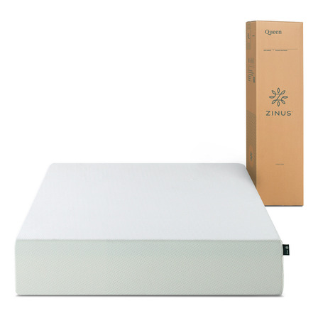 Colchón 2 Plazas Espuma Zinus Memory Foam 150x190x30cm Color Blanco Colchón 2 Plazas Espuma Zinus Memory Foam 150x190x30cm Color Blanco