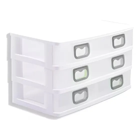 Organizador Mesa Escritório Porta Caneta Com 6 Gavetas