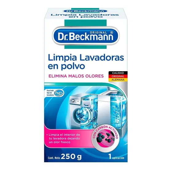 Limpiador de Lavadoras en Polvo Dr. Beckmann 250g