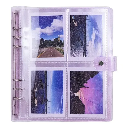 Mini Álbum De Fotos De Película Con 200 Bolsillos 3 Pulgadas